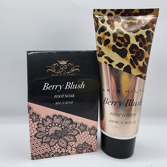 Paris Hilton Other - Paris Hilton Berry Blush Foot Lotion & Soak